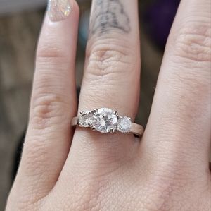 Vintage CZ Cocktail Ring